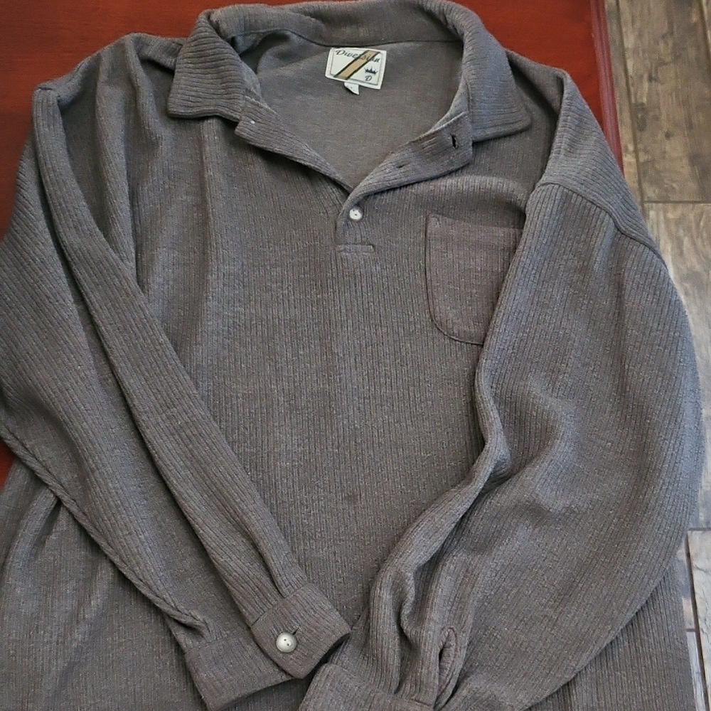 Men's Gray Polo Shirt